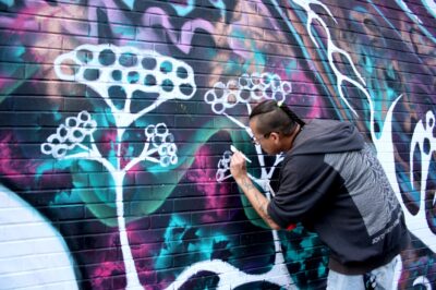 Nicholson Lane street art