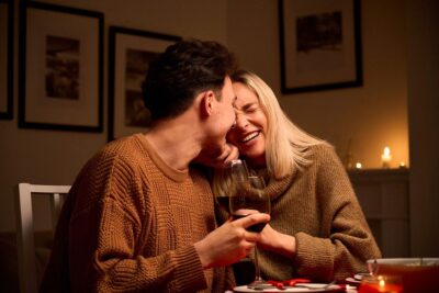 Couples celebrating Valentines day