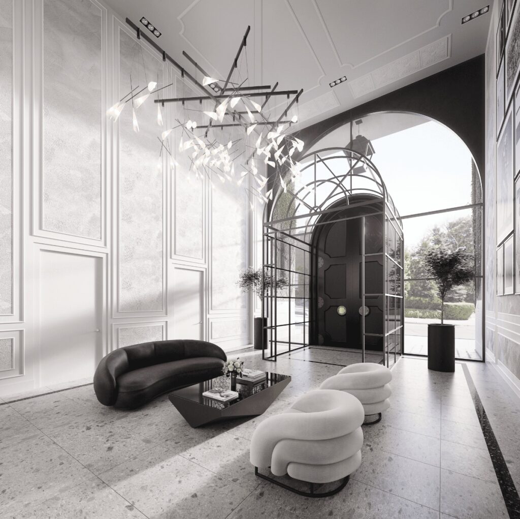 Black interior