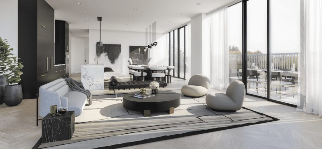 BlackDoor Development Interior city view