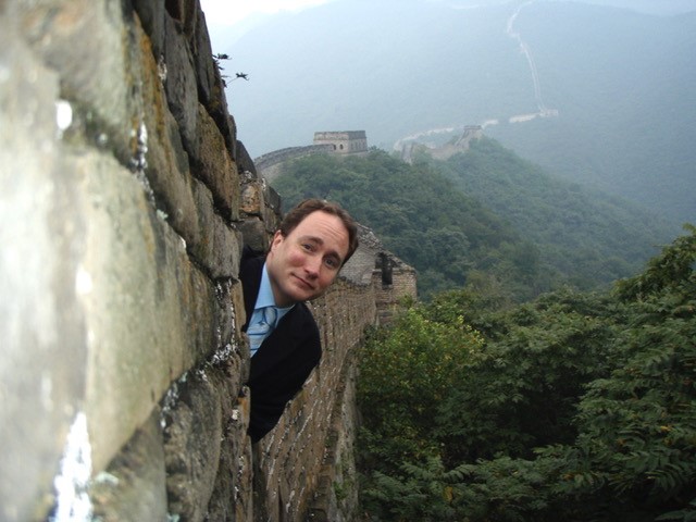 Mark Critch in China
