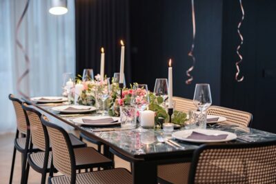 Luxury Dinner date table