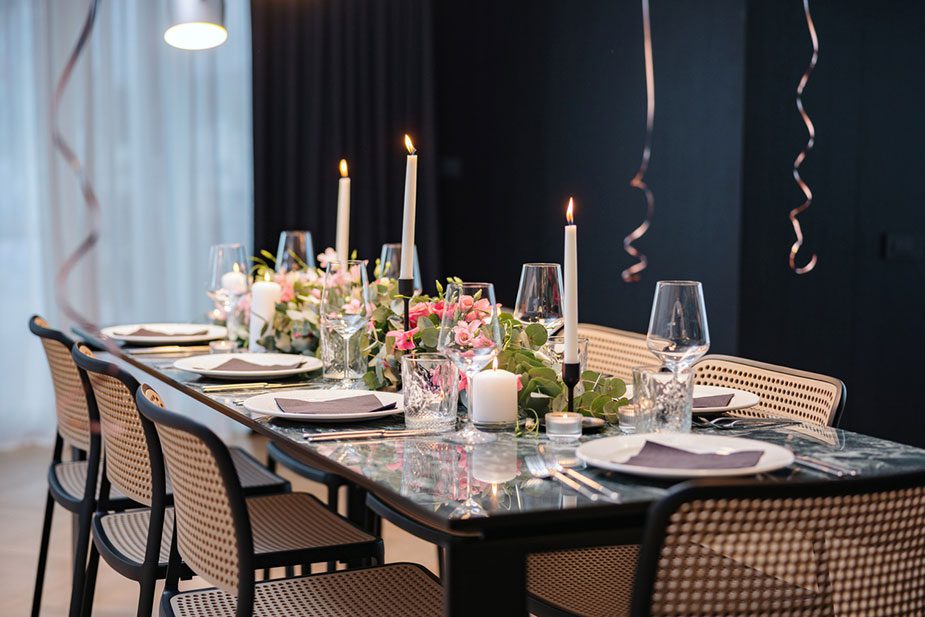 Luxury Dinner date table