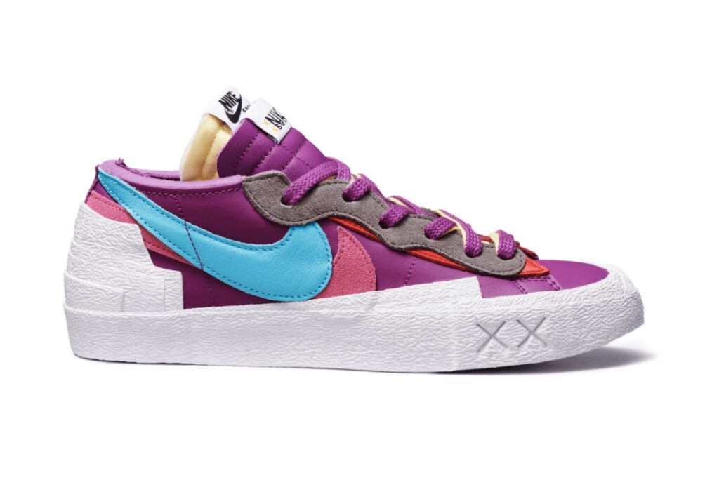 KAWS, Sacai and Nike. Sacai x KAWS Nike Blazer Low