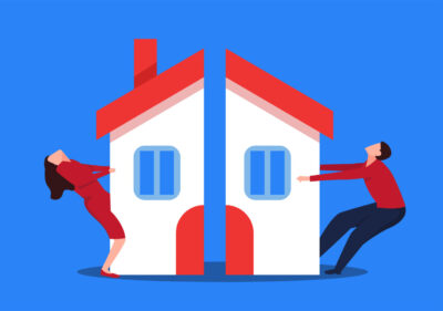 Couples fighting for property