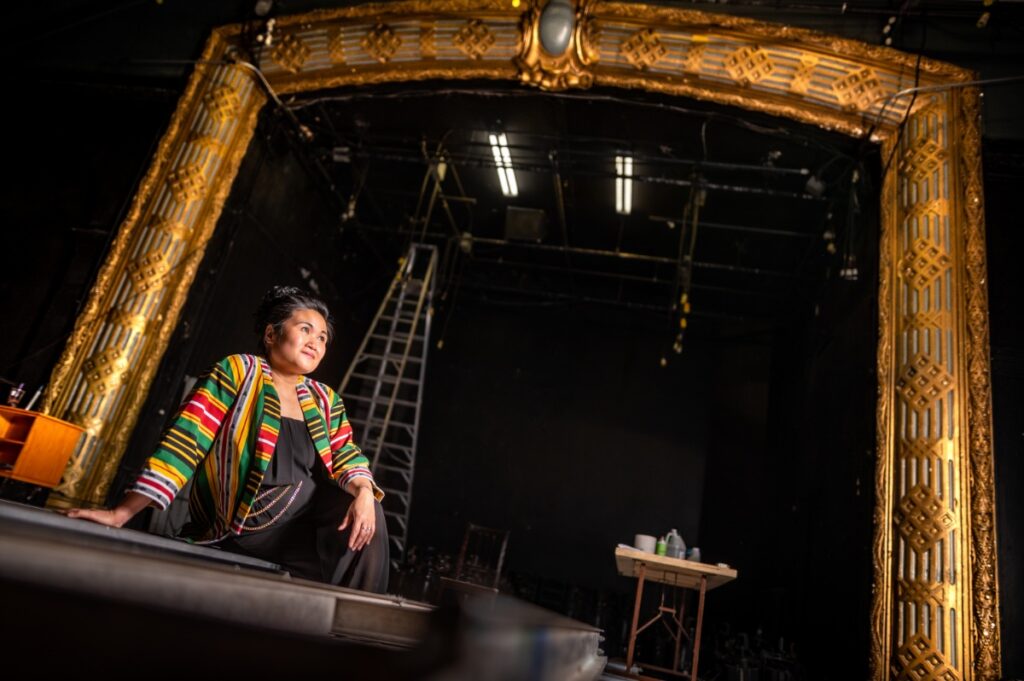 Nina Lee Aquino a Filipina-Canadian theatre director
