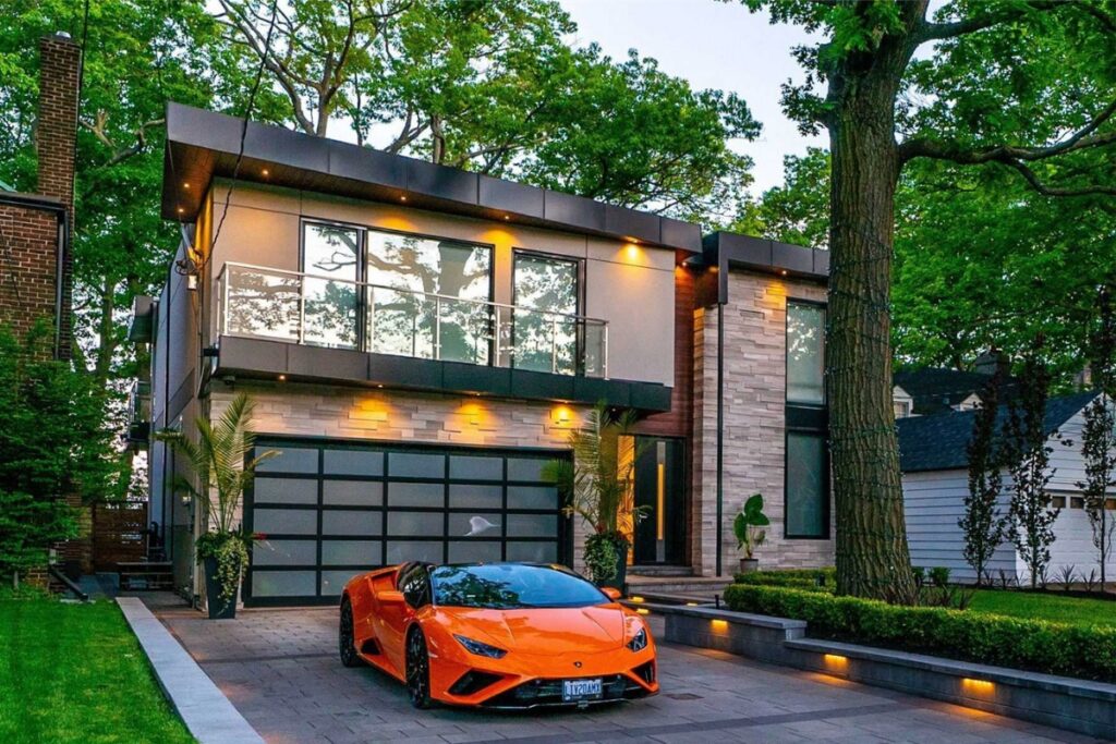 Home with luxury parking space