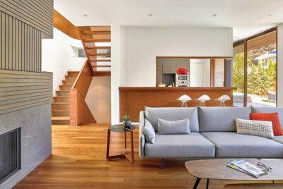 clean and neat living room
