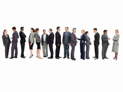 Line of Business people Talking